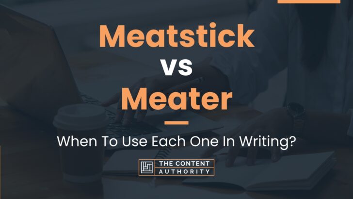 Meatstick vs Meater: When To Use Each One In Writing?