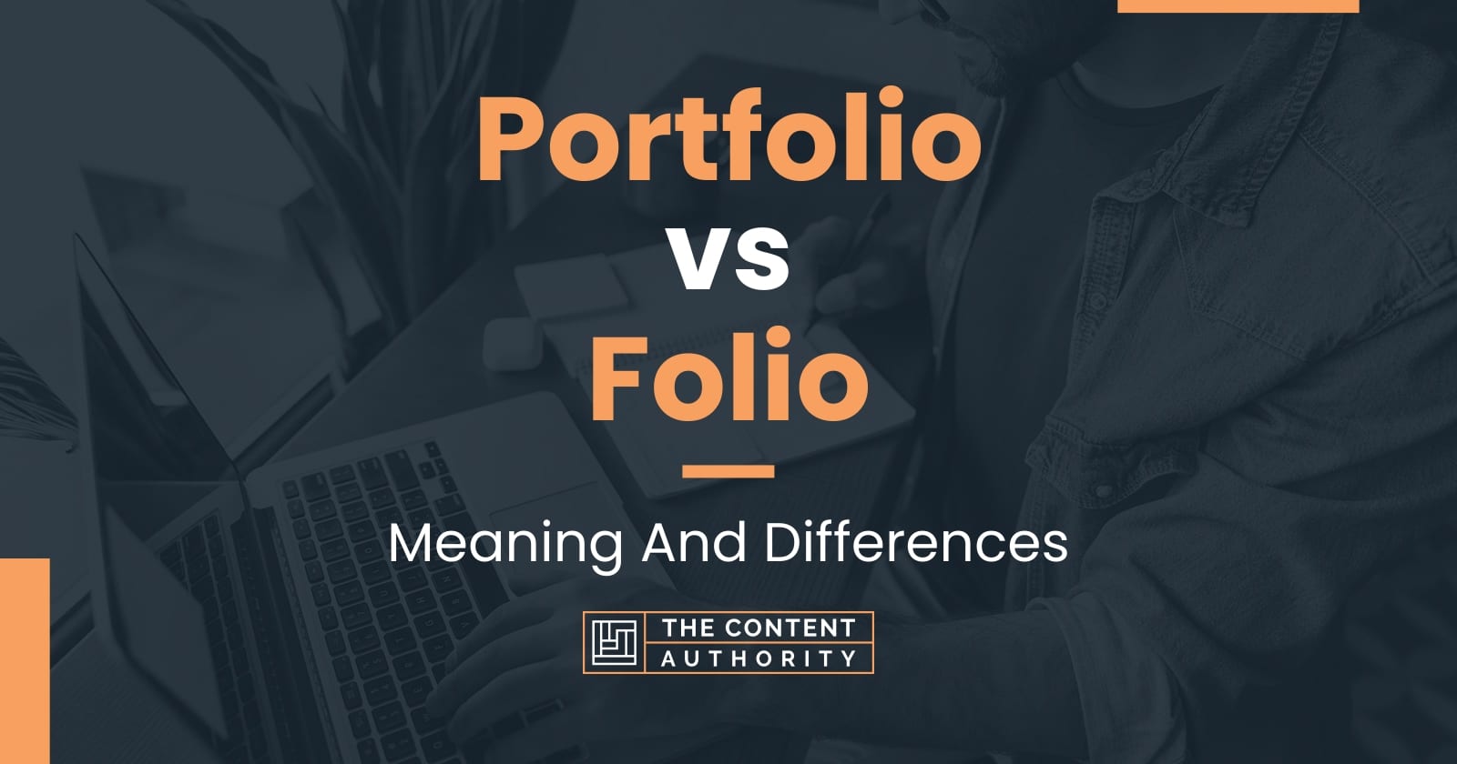 Portfolio Vs Folio Meaning And Differences