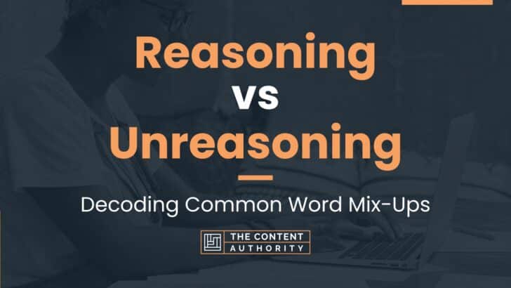 Reasoning vs Unreasoning: Decoding Common Word Mix-Ups