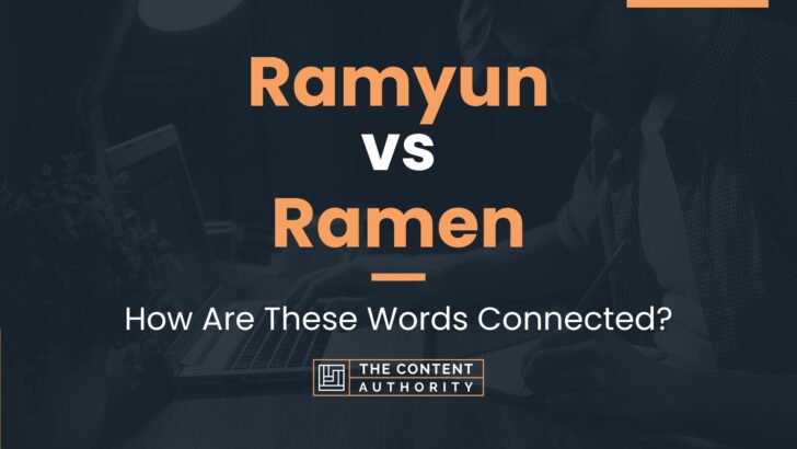 Ramyun vs Ramen: How Are These Words Connected?