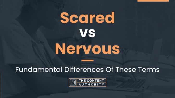 Scared vs Nervous: Fundamental Differences Of These Terms