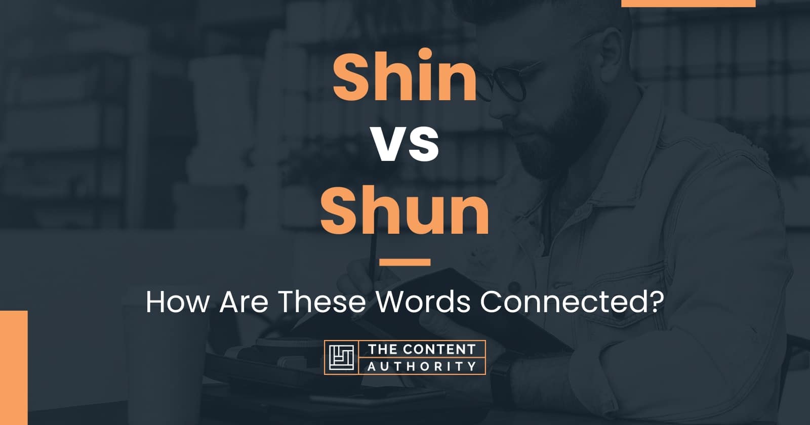 Shin vs Shun: How Are These Words Connected?