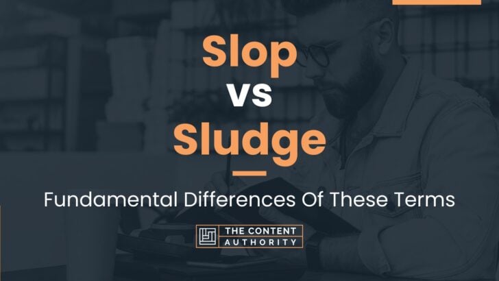 Slop vs Sludge: Fundamental Differences Of These Terms