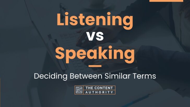 What Is The Relationship Between Listening And Speaking Skills