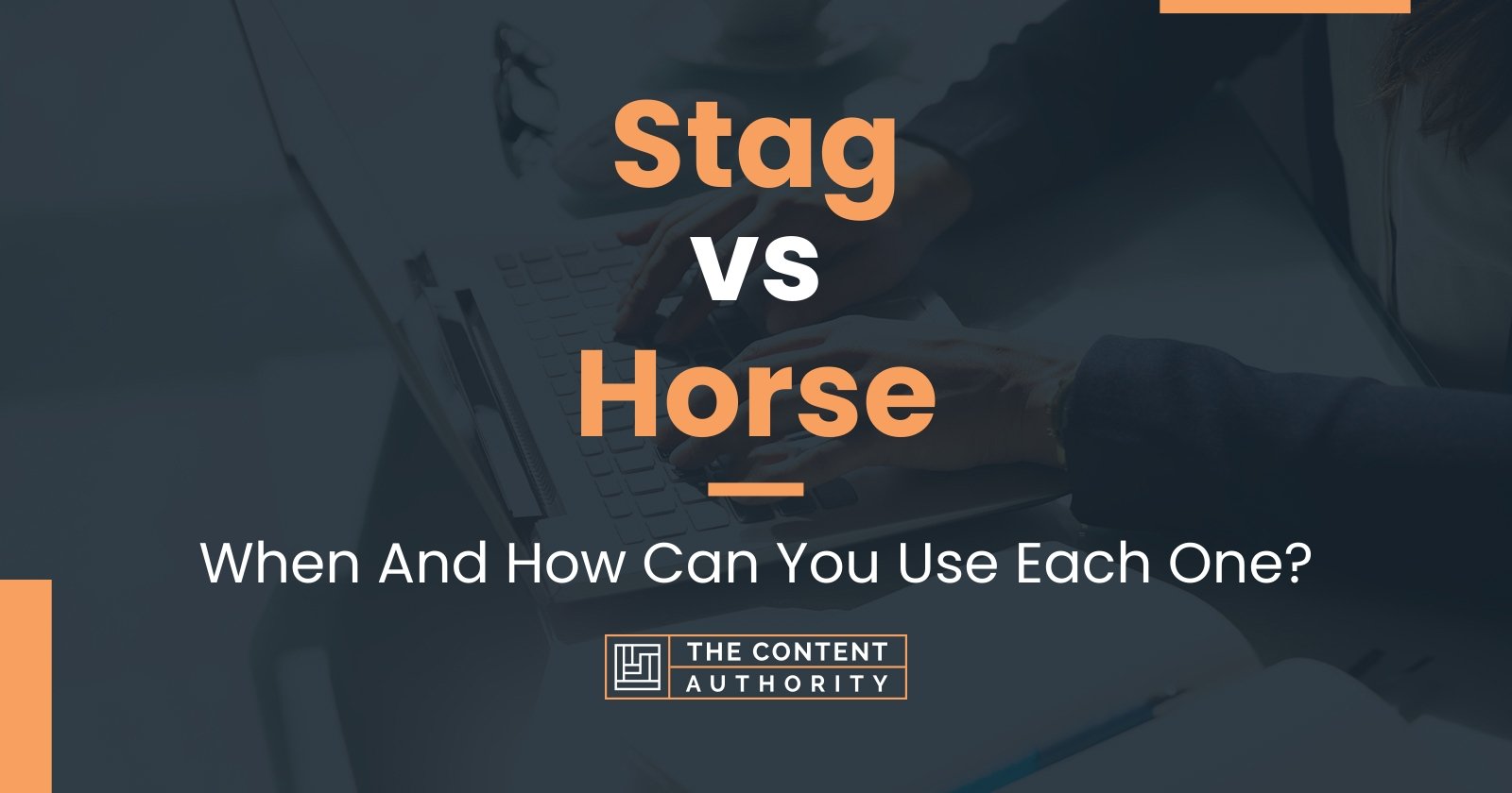 Stag vs Horse: When And How Can You Use Each One?