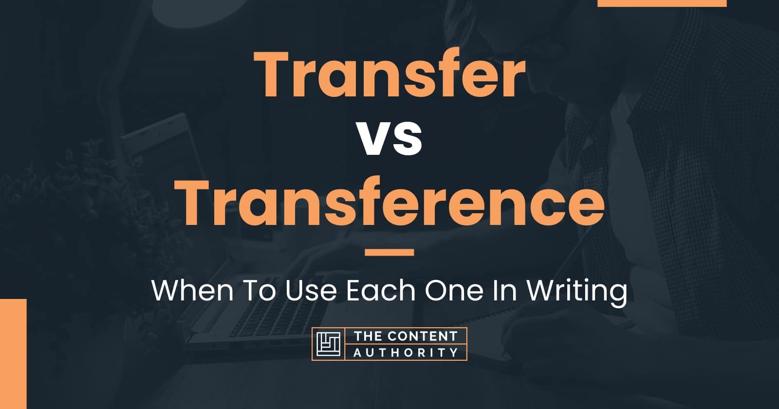 difference between transfer assignment