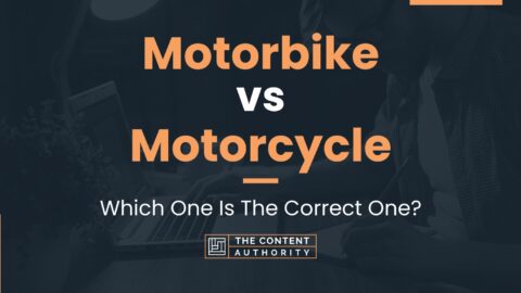 Motorbike vs Motorcycle: Which One Is The Correct One?