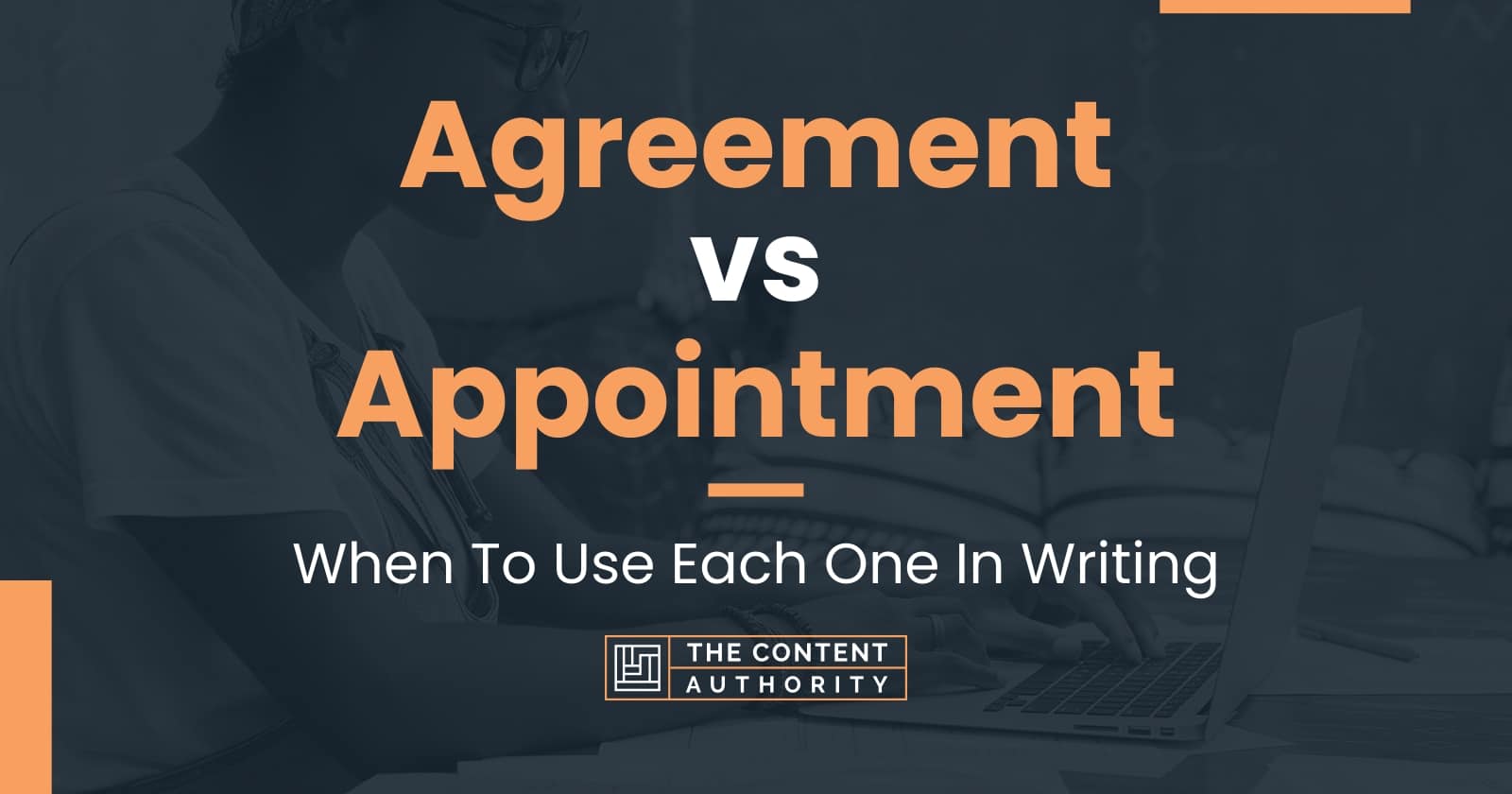 assignment vs agreement