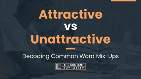 Attractive vs Unattractive: Decoding Common Word Mix-Ups