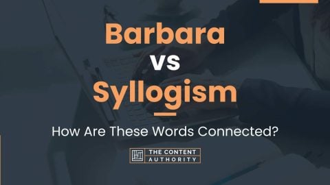 Barbara vs Syllogism: How Are These Words Connected?