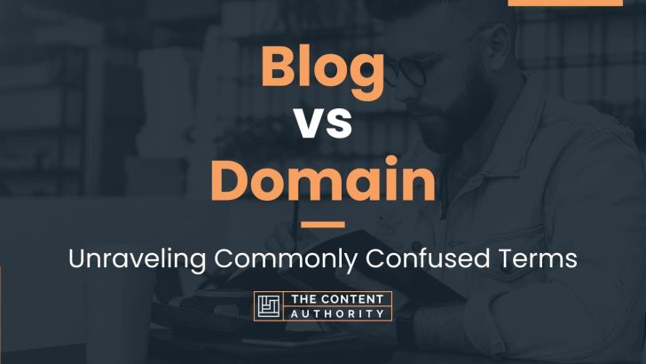 blog vs domain