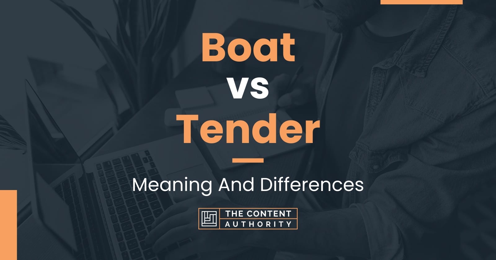 yacht vs tender