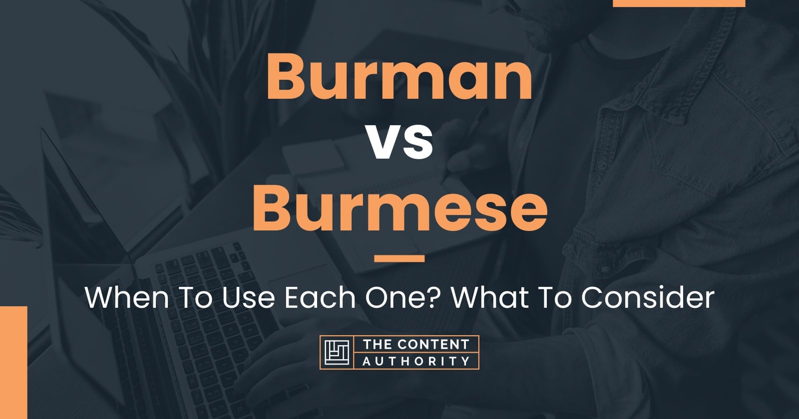 Burman Vs Burmese When To Use Each One What To Consider