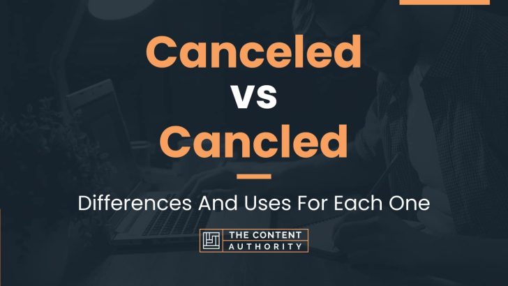 What Does Canceled Mean In Law