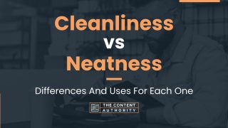 Cleanliness vs Neatness: Differences And Uses For Each One