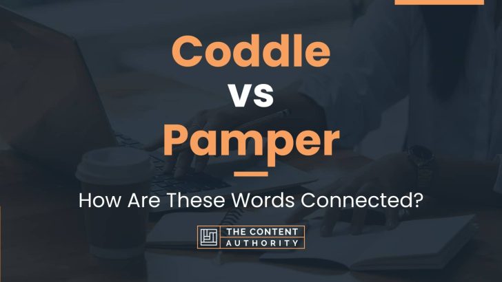 Coddle vs Pamper: How Are These Words Connected?