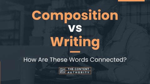 difference between composition and essay writing