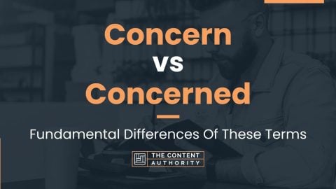 Concern vs Concerned: Fundamental Differences Of These Terms