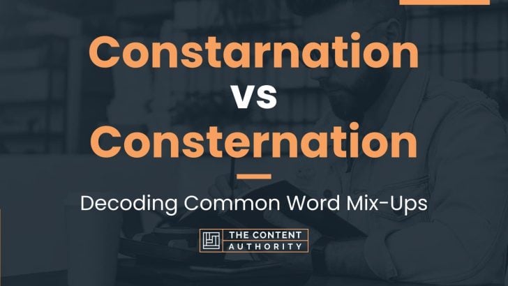 Constarnation vs Consternation: Decoding Common Word Mix-Ups