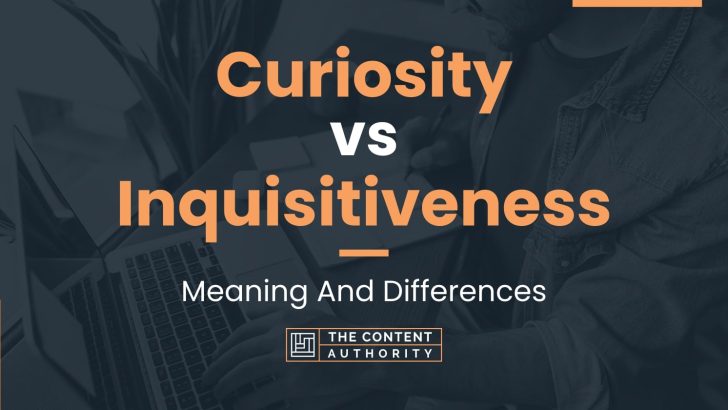 Curiosity vs Inquisitiveness: Meaning And Differences