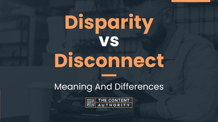 disparity-vs-disconnect-meaning-and-differences