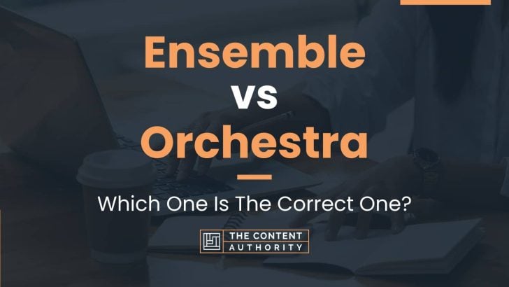 Ensemble vs Orchestra: Which One Is The Correct One?