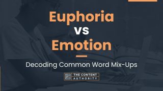 Euphoria vs Emotion: Decoding Common Word Mix-Ups