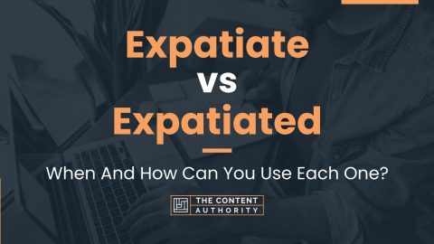 Expatiate vs Expatiated: When And How Can You Use Each One?