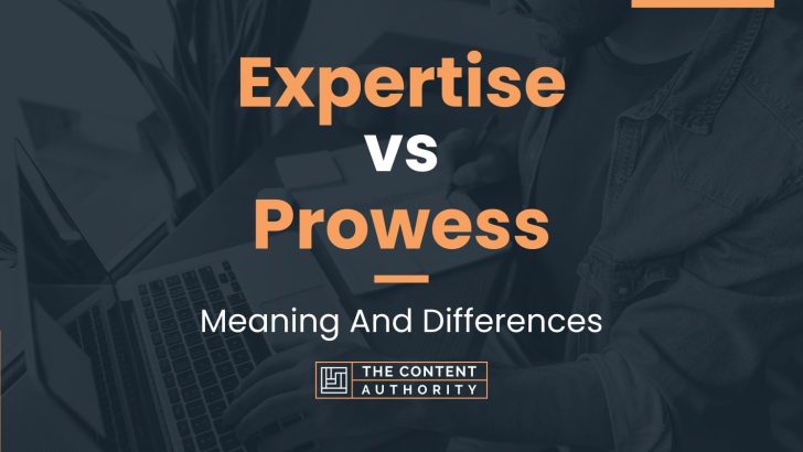 Expertise vs Prowess: Meaning And Differences