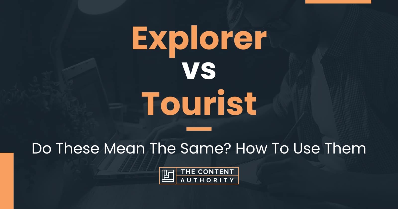 explorer tourist meaning