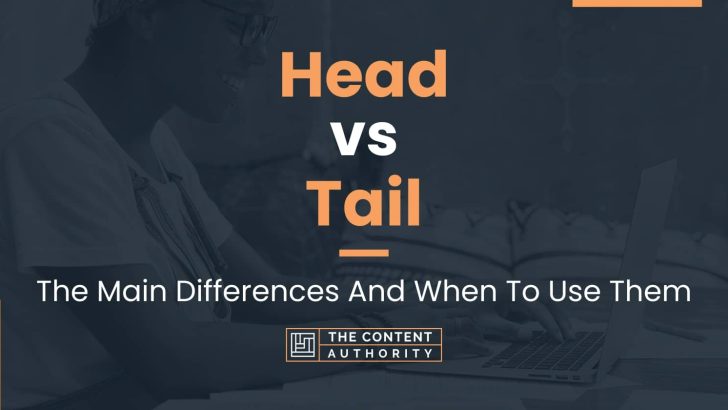 Head vs Tail: The Main Differences And When To Use Them
