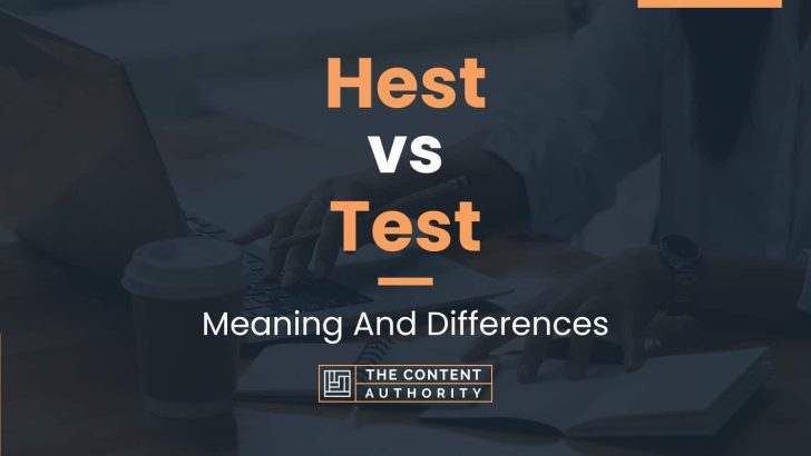 Hest vs Test: Meaning And Differences