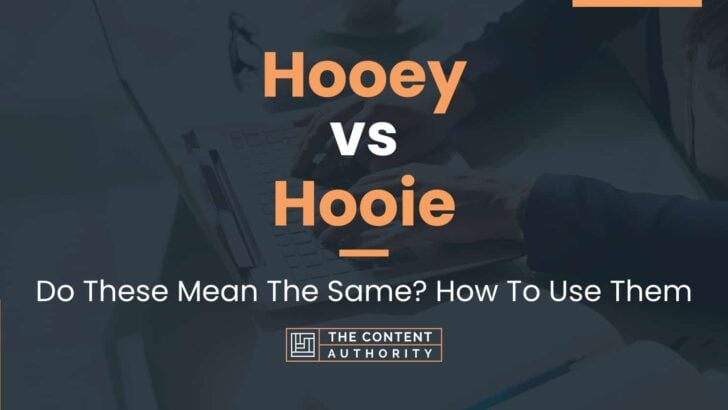 Hooey vs Hooie: The Main Differences And When To Use Them