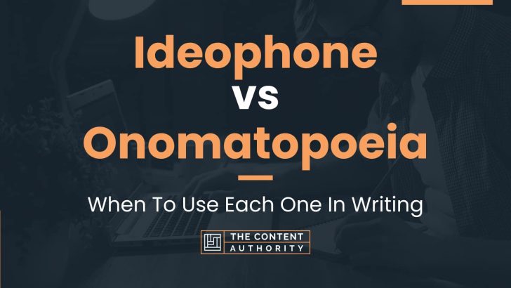 Ideophone vs Onomatopoeia: When To Use Each One In Writing