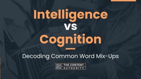 Intelligence vs Cognition: Decoding Common Word Mix-Ups