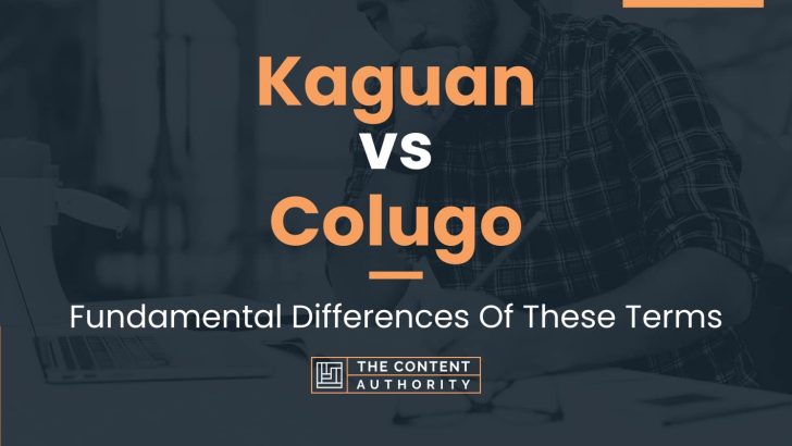 Kaguan vs Colugo: Fundamental Differences Of These Terms