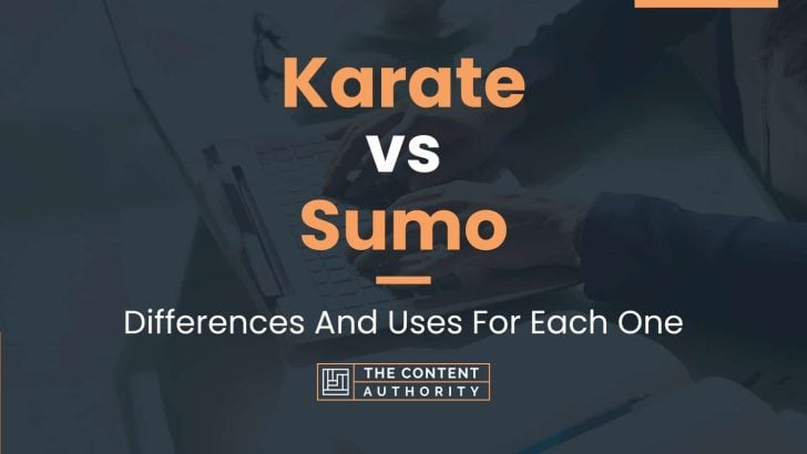 Karate vs Sumo: Differences And Uses For Each One