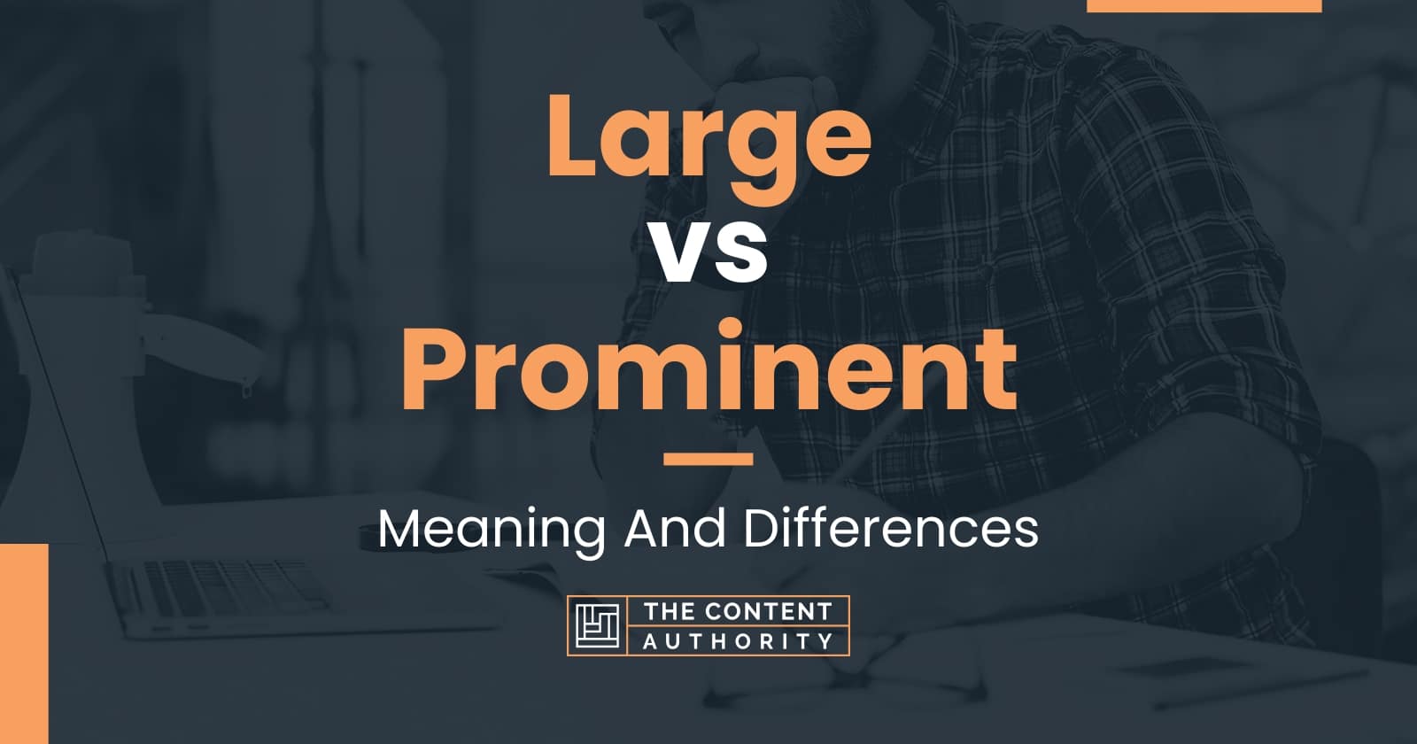 Large Vs Prominent Meaning And Differences