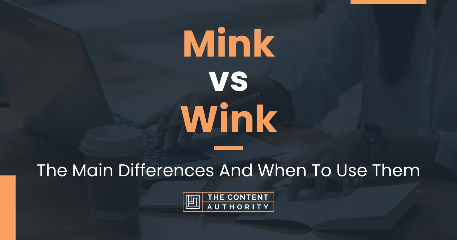 Mink vs Wink The Main Differences And When To Use Them
