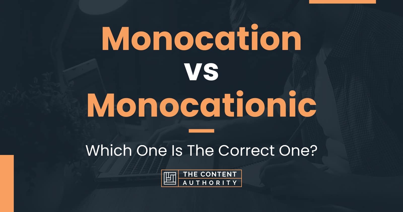 Monocation vs Monocationic: Which One Is The Correct One?