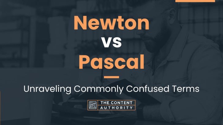 newton vs pascal