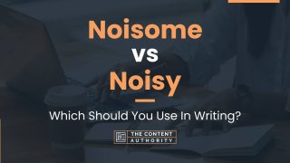 Noisome vs Noisy: Which Should You Use In Writing?