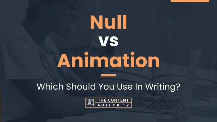 null vs animation