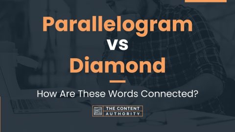 Parallelogram vs Diamond: How Are These Words Connected?