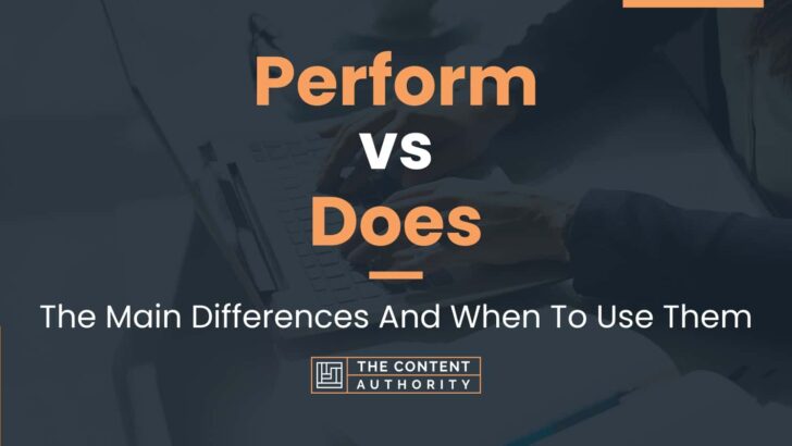 perform-vs-does-how-are-these-words-connected