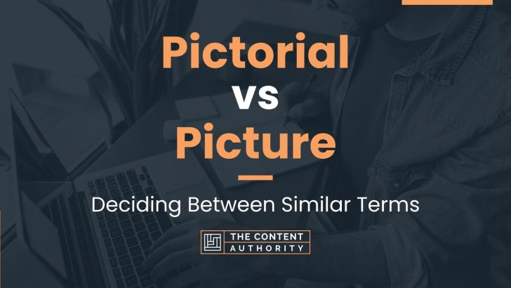 Pictorial vs Picture: Deciding Between Similar Terms
