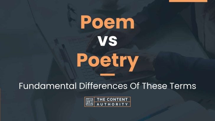 difference of essay and poetry