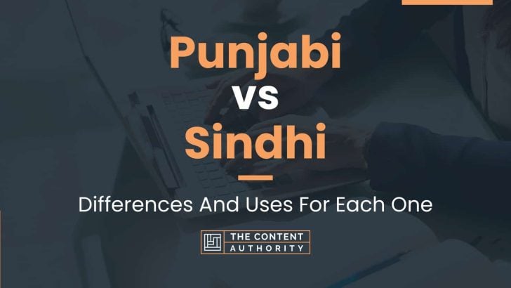 Punjabi vs Sindhi: Differences And Uses For Each One