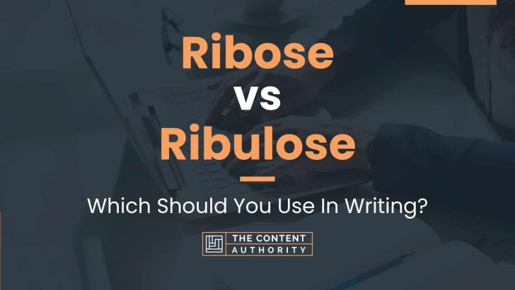 Ribose vs Ribulose: Which Should You Use In Writing?