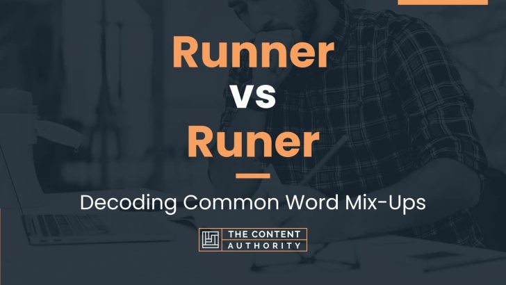Runner vs Runer: Decoding Common Word Mix-Ups